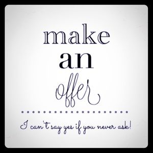 All reasonable offers accepted!